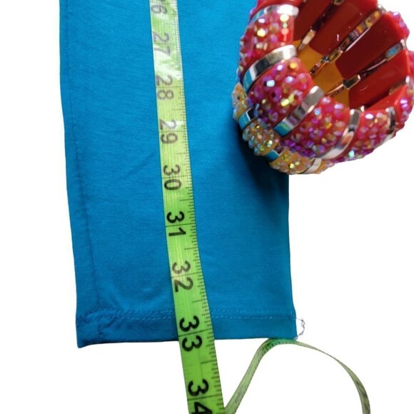 BLUE Pull On Leggings for Kids or Teens or Petite Body Size - Size S - Picture 9 of 9